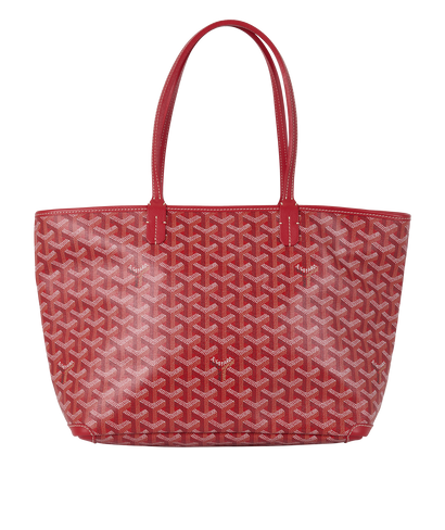 Artois PM, £1,600, Handbags, Red, Canvas, Front view